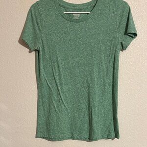 Mossimo Supply Co. Heathered Green Short Sleeve Tee